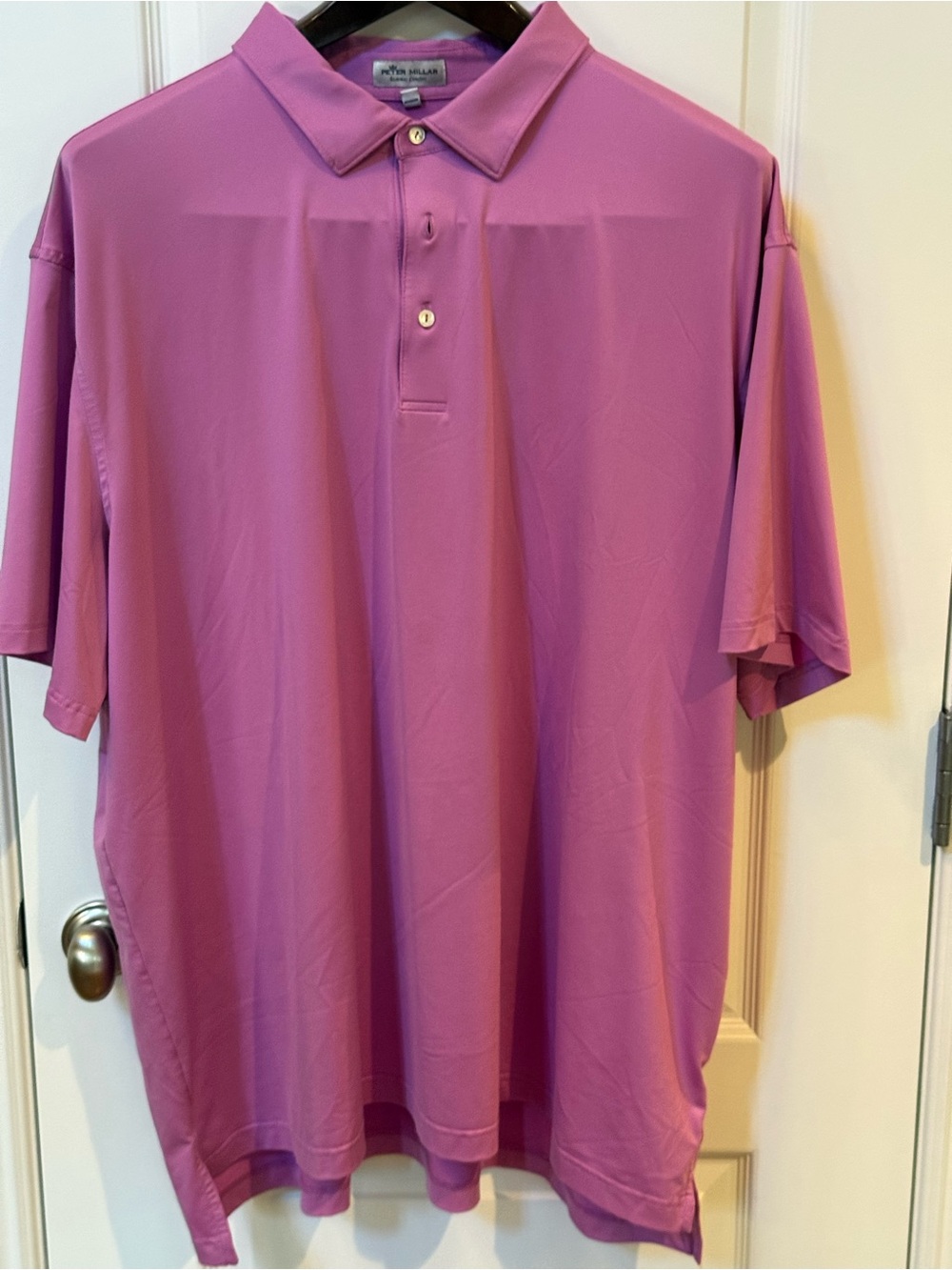 Peter Millar Men’s Pink Performance Polo Shirt